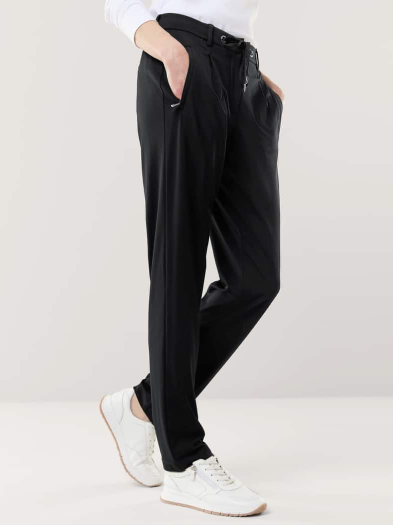 Jerseyhose Stretch & Relax Schwarz