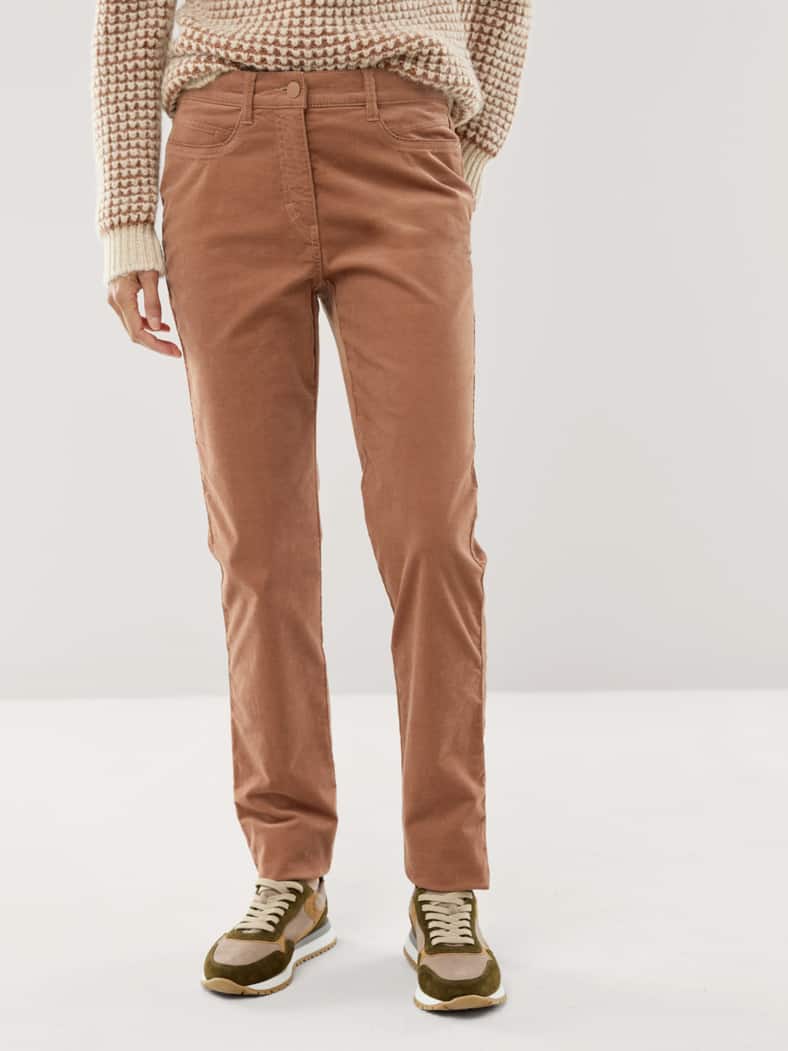 Five Pocket Cordhose Toffee