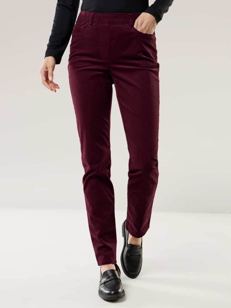 Schlupf Cordhose Chianti
