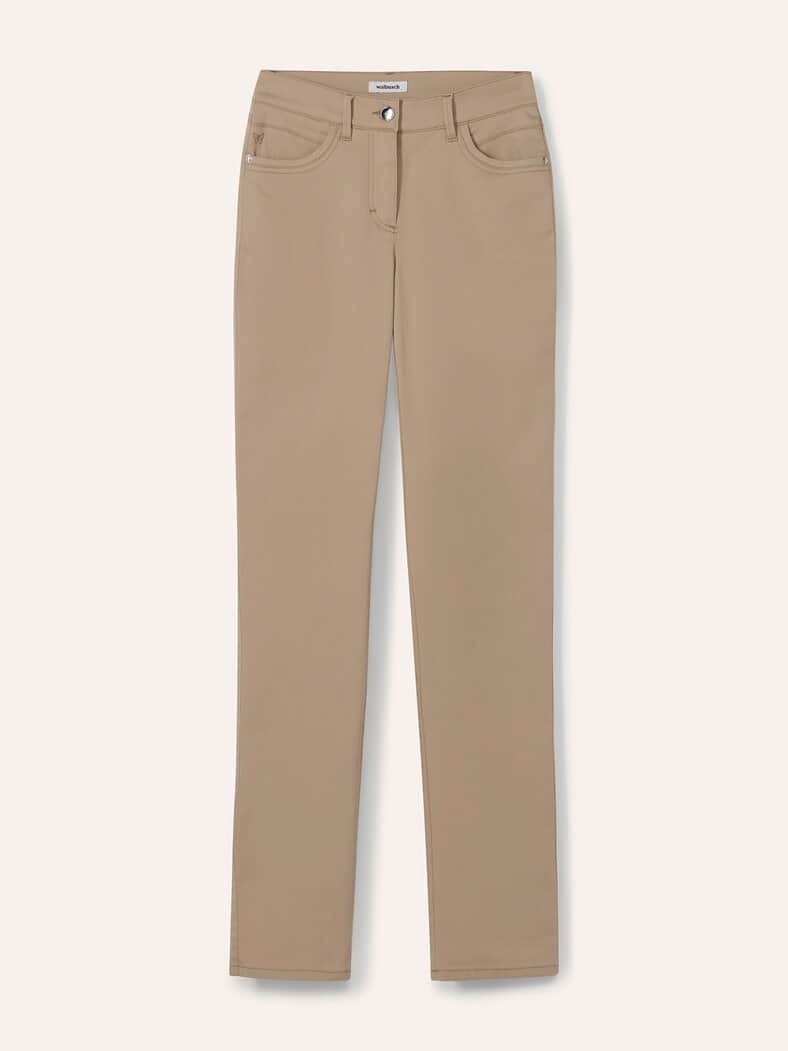 Extraglatt Baumwollhose Feminine F Sand