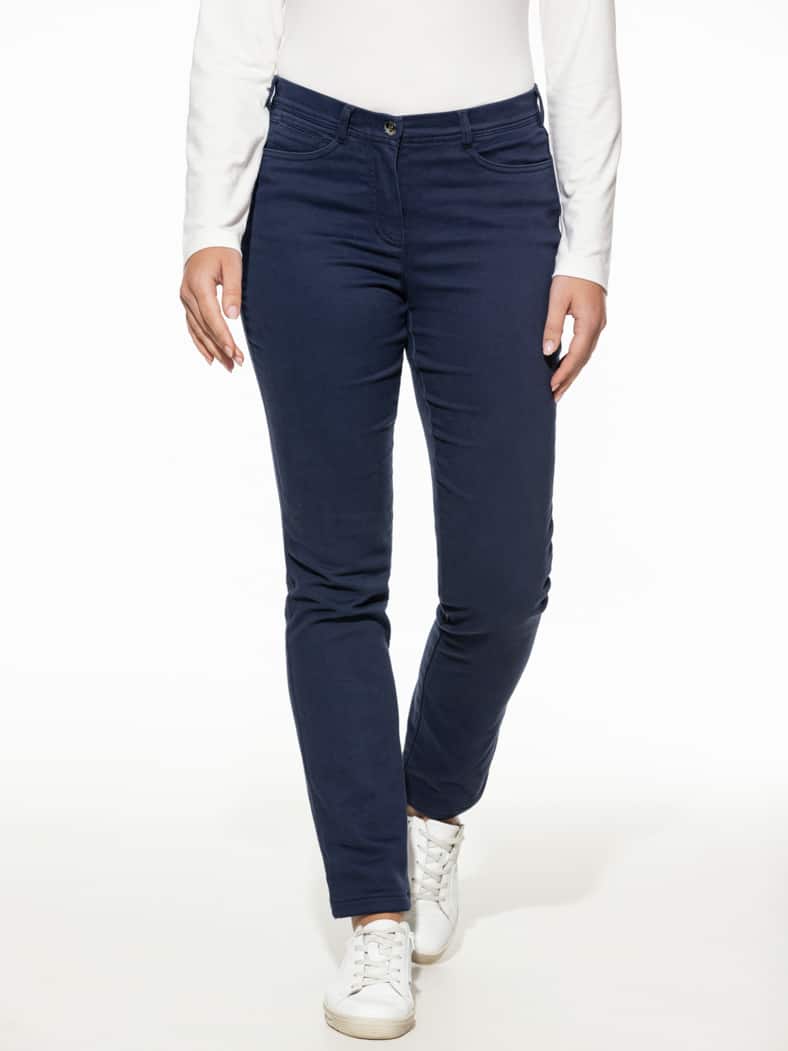 2-in-1-Extraglatt-Thermohose Marine