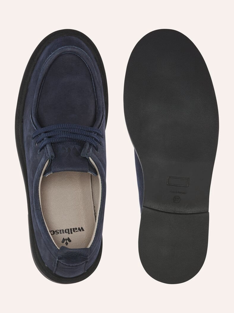 Bequem Mokassin Blau