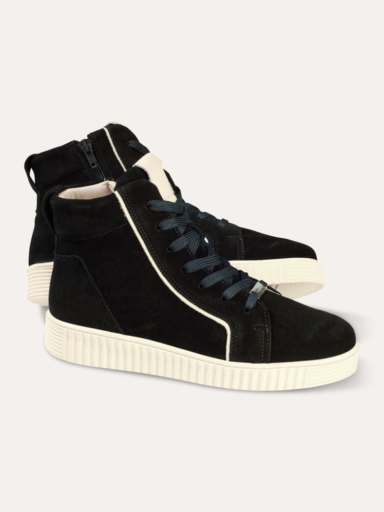 Thermolite Hightop Sneaker Schwarz