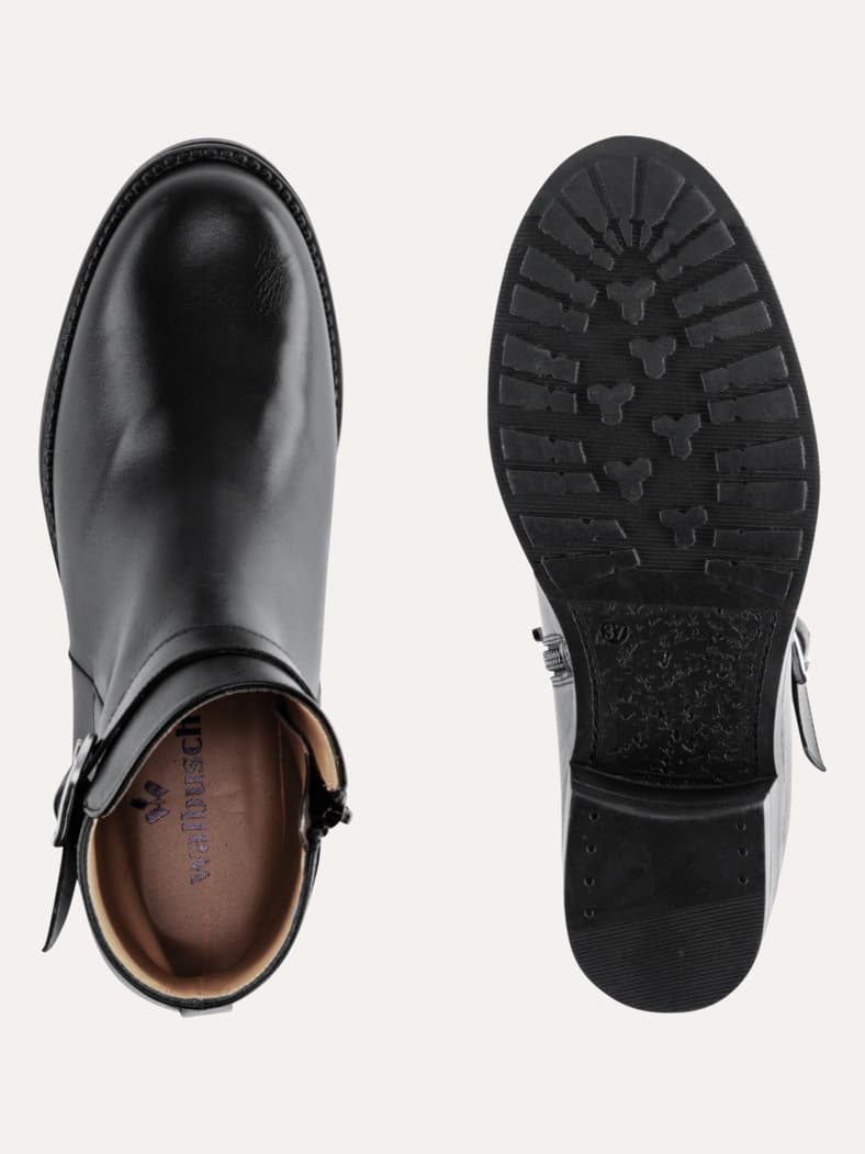 Soft Stiefelette Schwarz