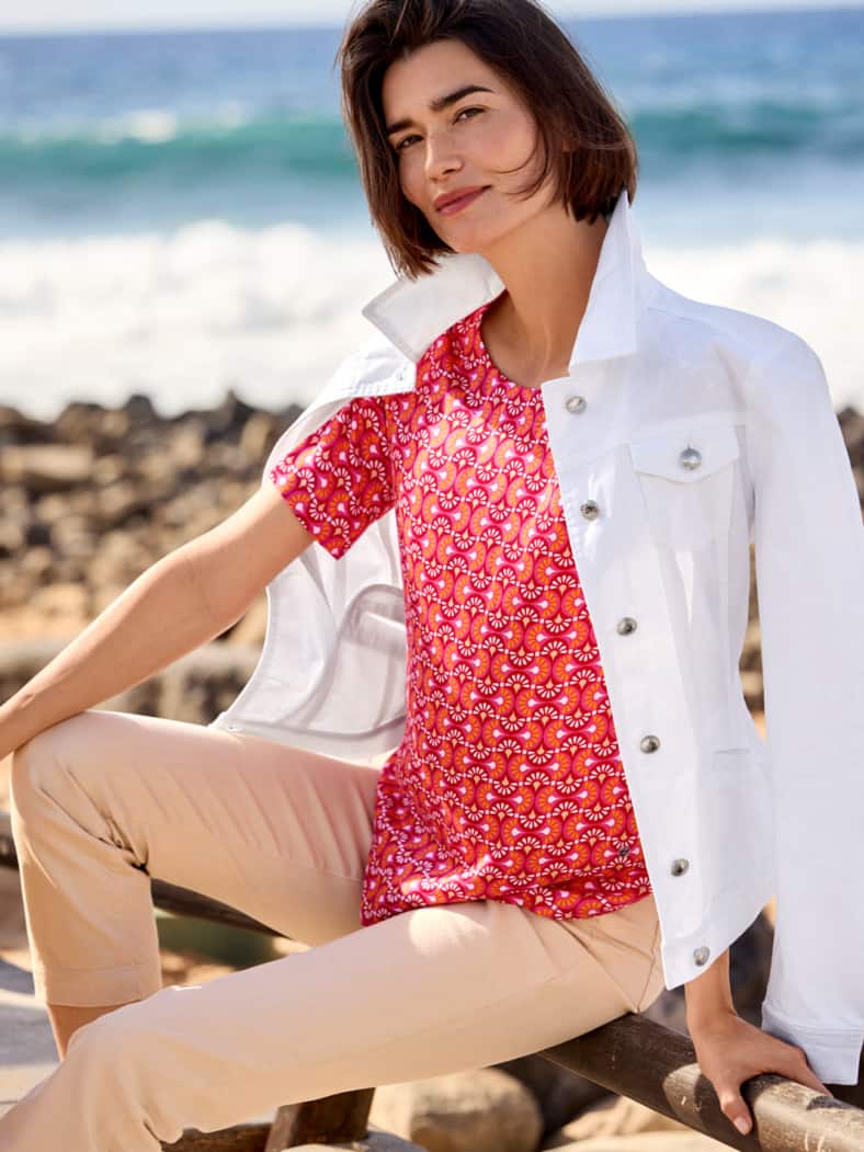 Outfit T-Shirt-Bluse Extra Leicht