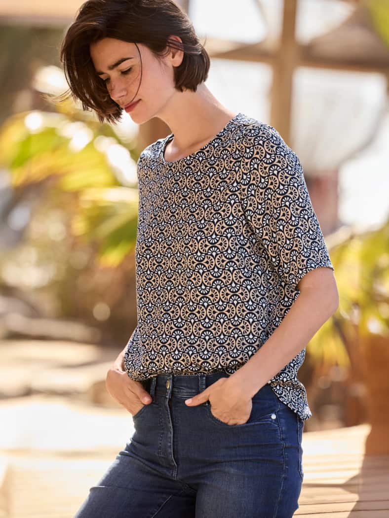 Outfit T-Shirt-Bluse Extra Leicht