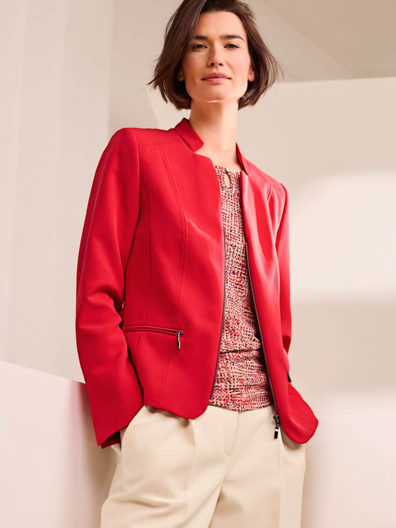 Outfit Kofferblazer Airline