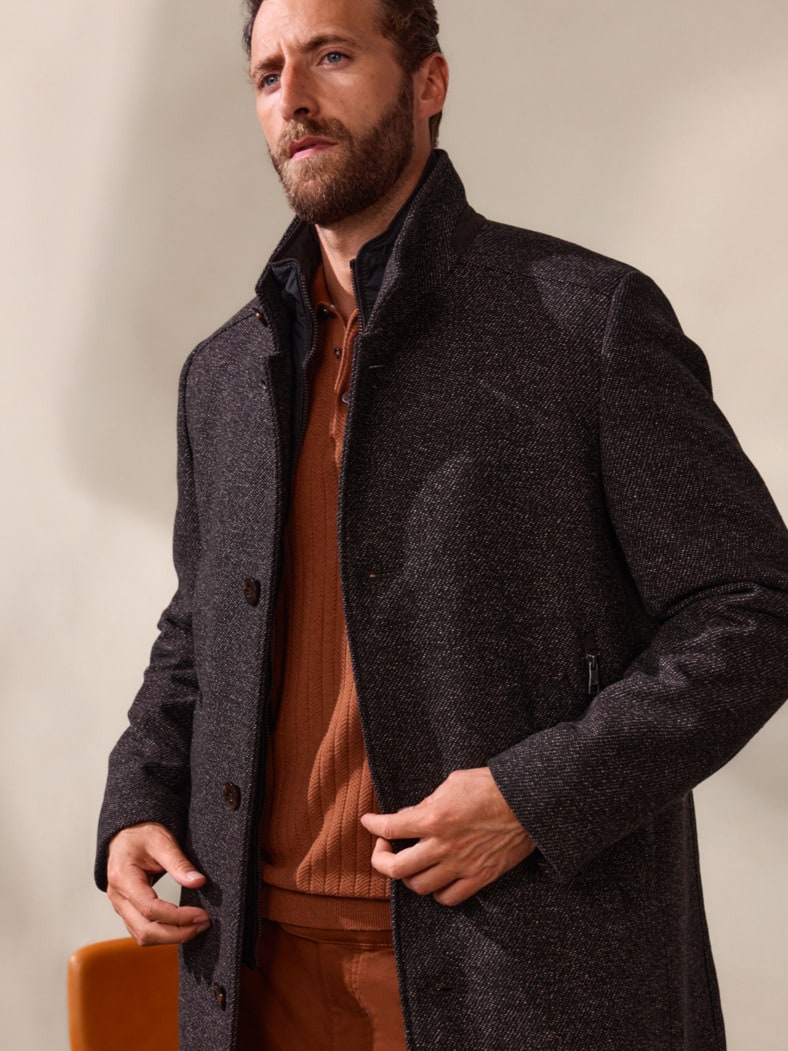 Outfit Aquastop Wollmantel 2.0