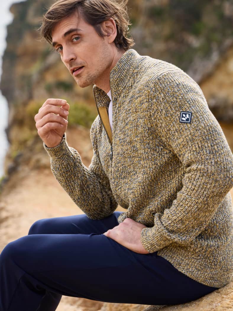 Outfit Mouline Zip-Jacke